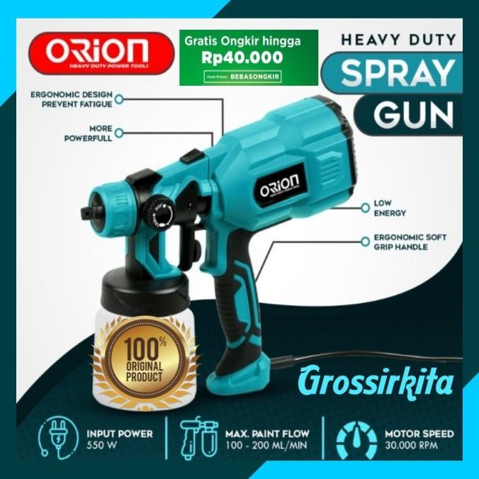 MESIN ALAT SEMPROT CAT ELEKTRIK OTOMATIS ORION SPRAY GUN ESG CX31 380 Termurah