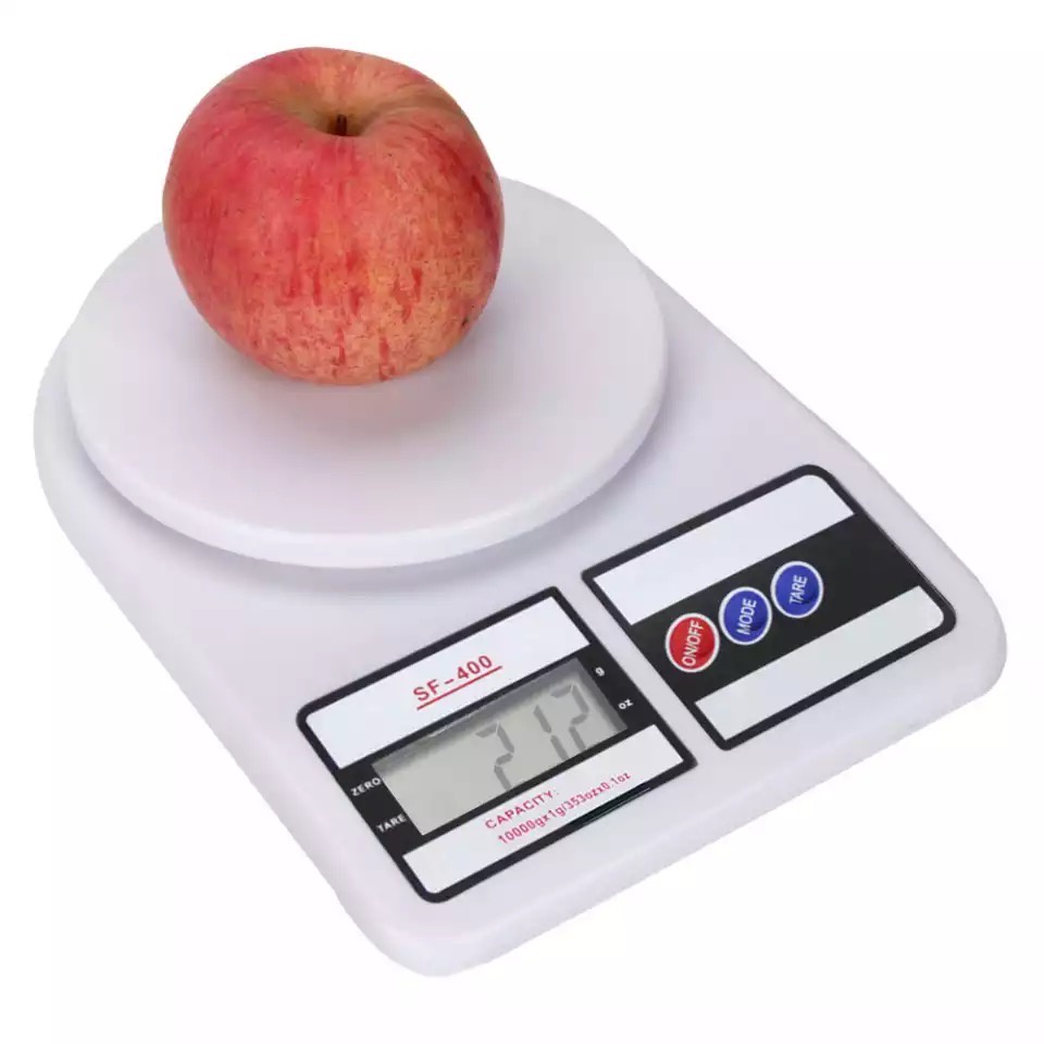 TIMBANGAN DAPUR DIGITAL SF-400 10KG FREE BATERAI KITCHEN SCALE SF 400 / TIMBANGAN KUE 7KG