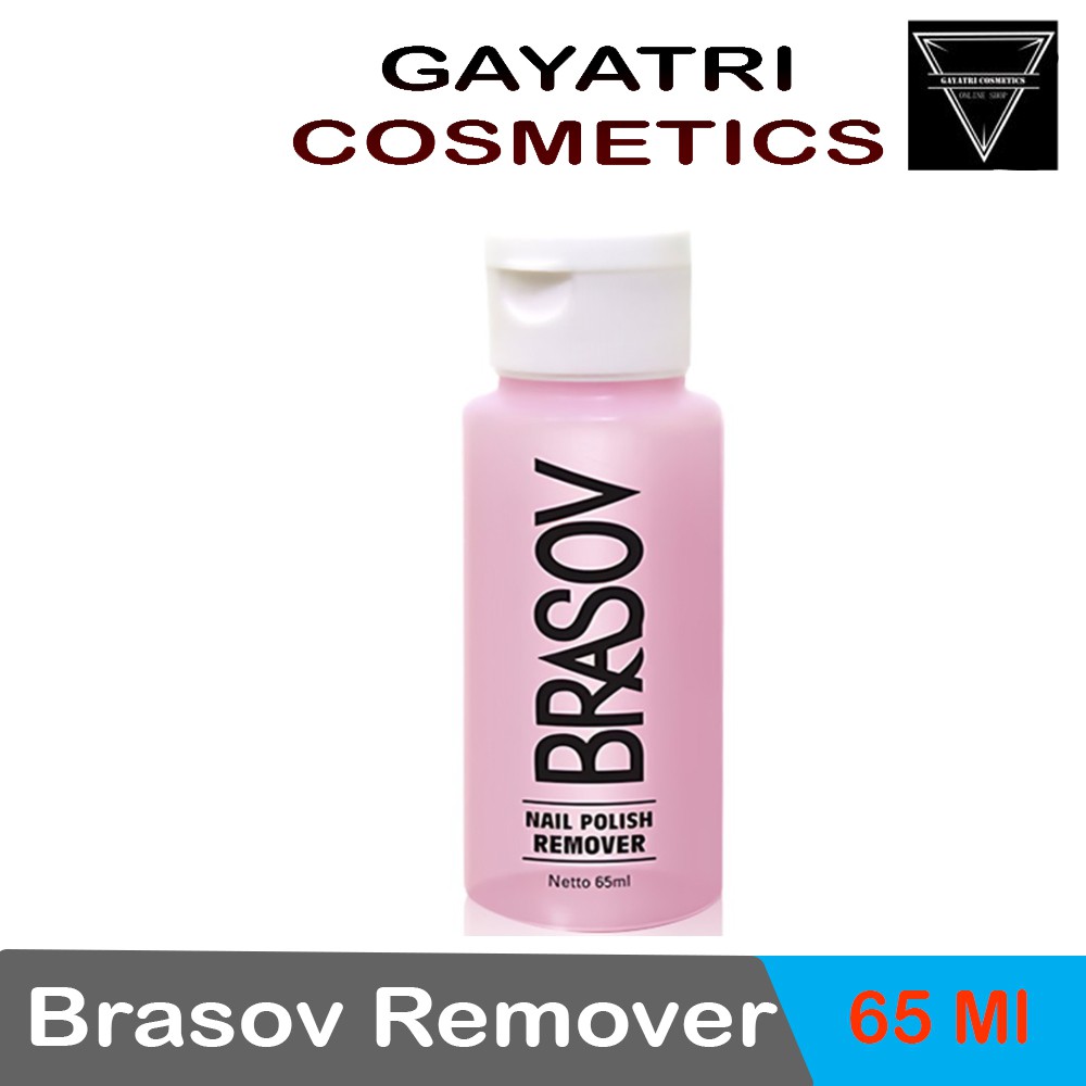 Aceton Brasov Remover Nail Polish 65ml Pembersih Kutek