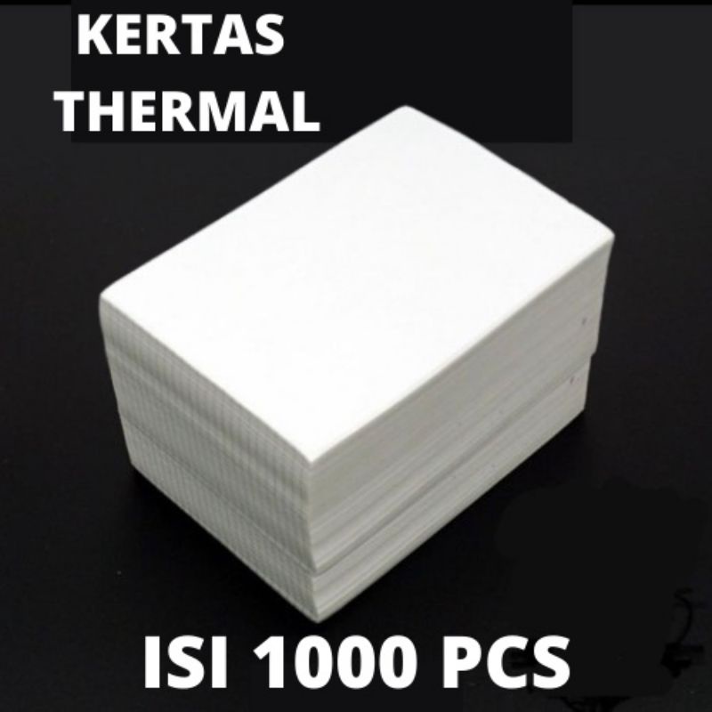 

Kertas Thermal 100 X 150MM Kertas termal cetak kemasan 1000 Lembar