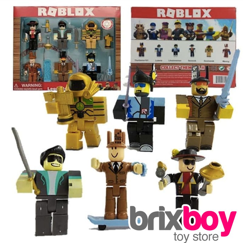 Roblox Minifigures Legends Of Roblox Set Six Figures Pack 1830 A - roblox series 1 champions of roblox 6 figures pack