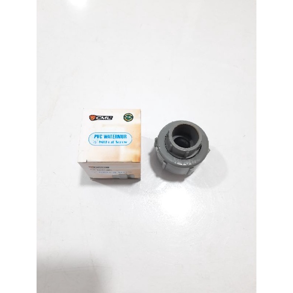 Watermur PVC 1/2inchi Socket Polos / Watermoor Pompa Fitting (G760)