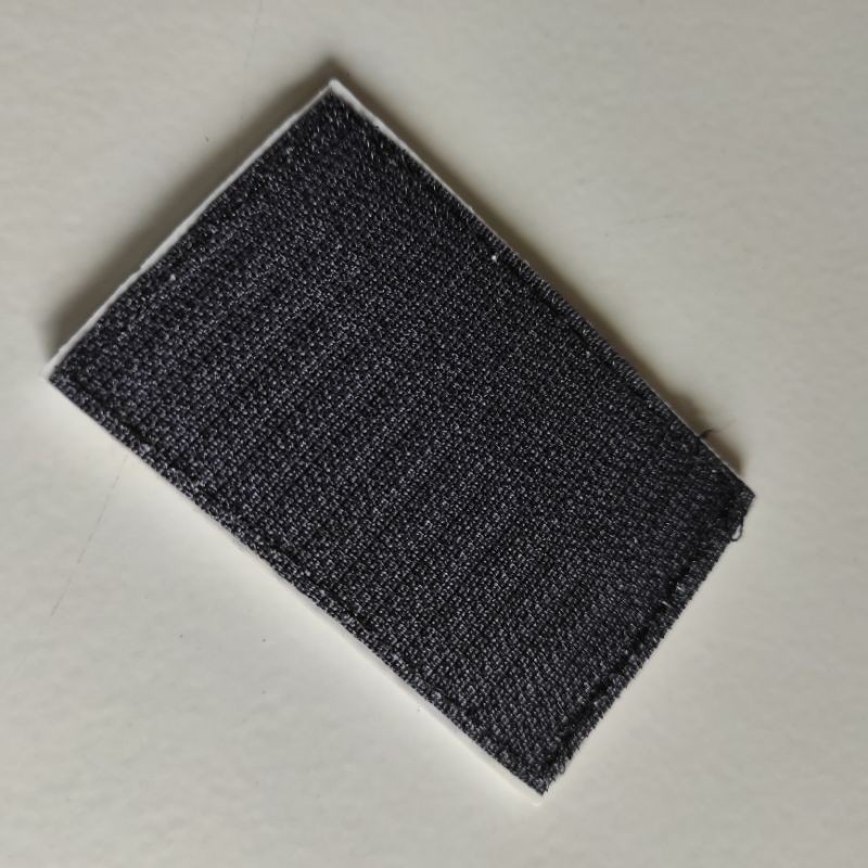 PATCH RUBBER TAUHID ISLAMI DASAR PUTIH/TEMPELAN EMBLEM KARET VELCRO