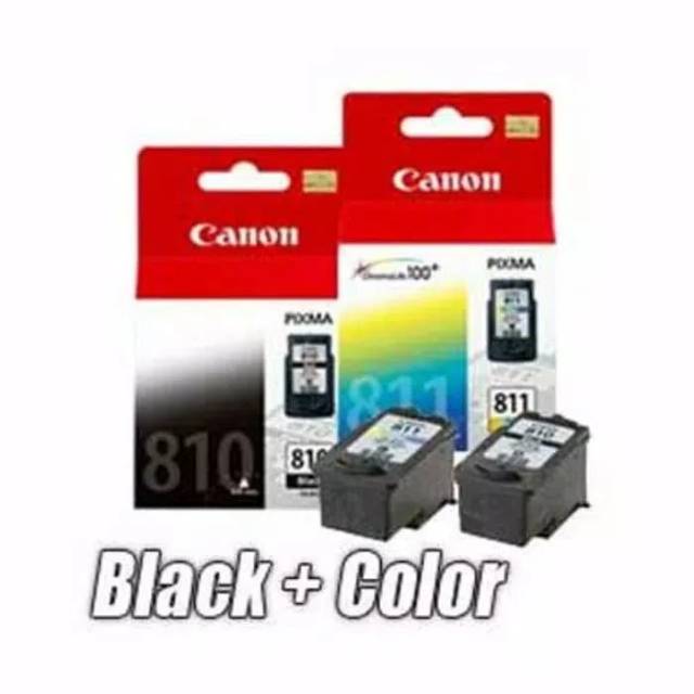 Tinta canon 810 811 Black colour original
