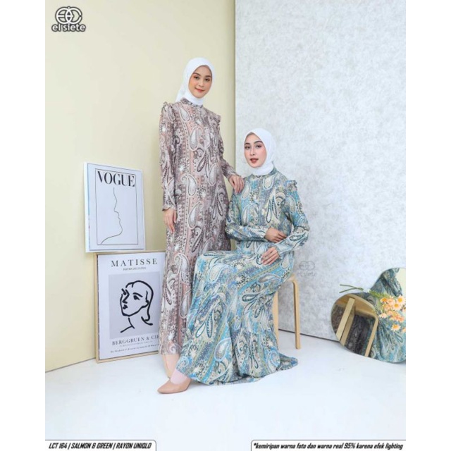 Gamis elsiete . Lct 164 (uniqlo)