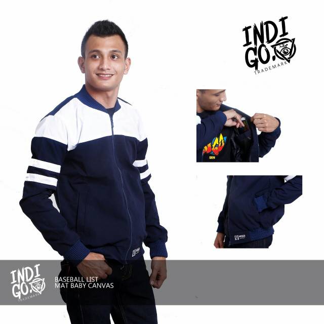 Jaket pria terbaru jaket pria keren jaket pria murah navy putih
