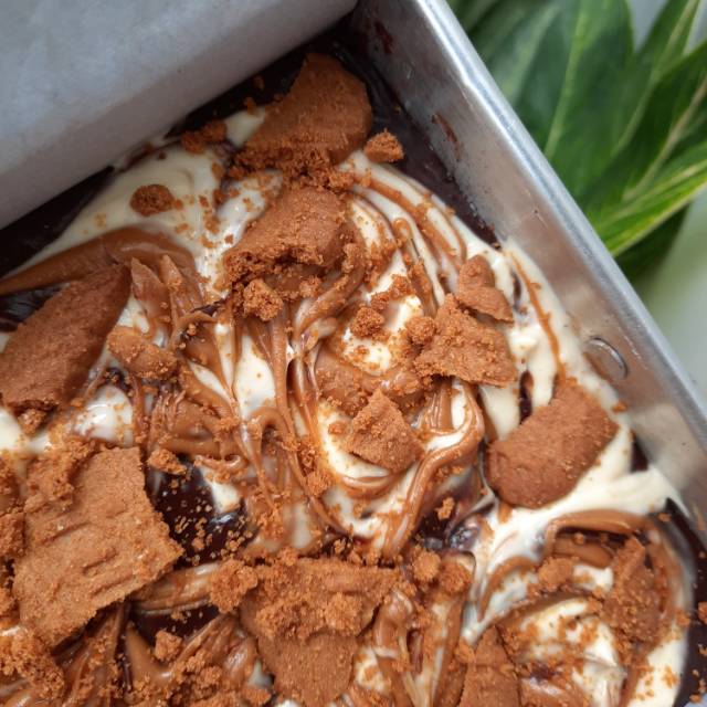 

Speculoos Cheese Brownie