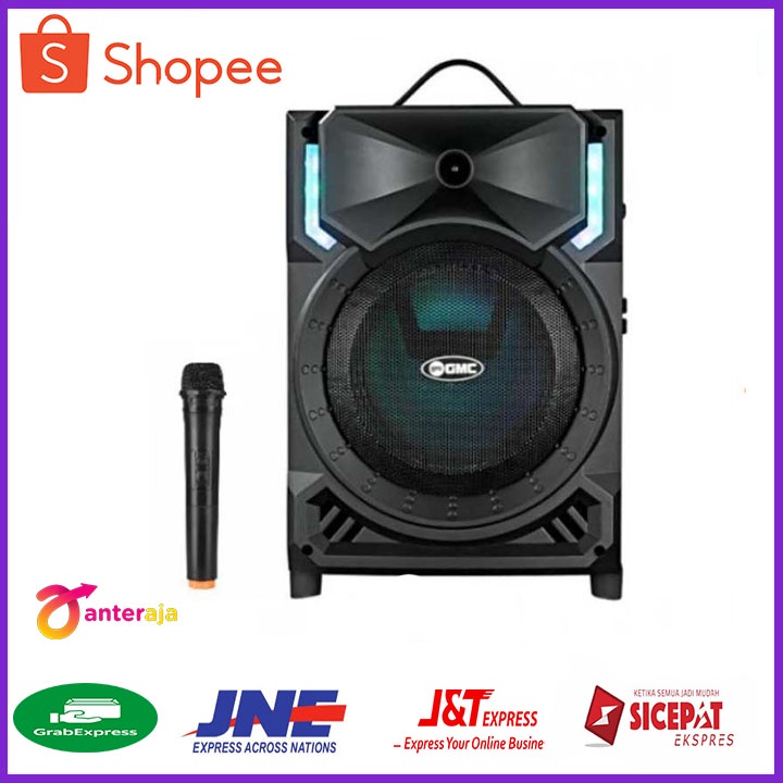 SPEAKER BLUETOOTH KARAOKE GMC 897R / GMC 897H GMC 897Q GMC 897S BONUS MIC WIRELESS MURAH