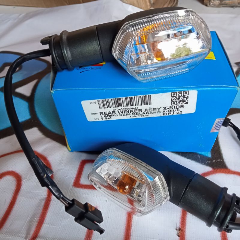 lampu sen belakang x ride