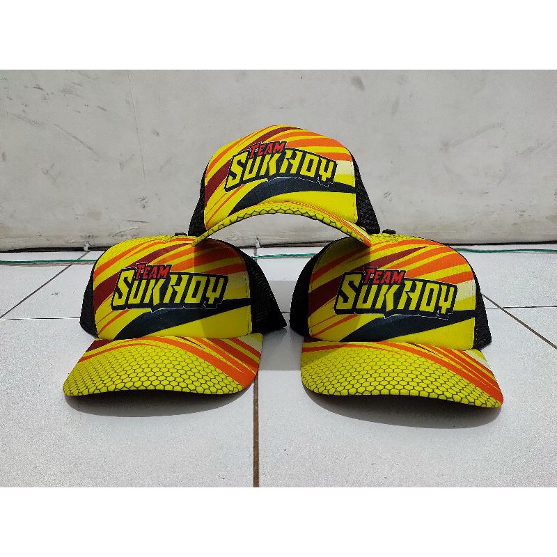 Topi Merpati Balap Fullprint