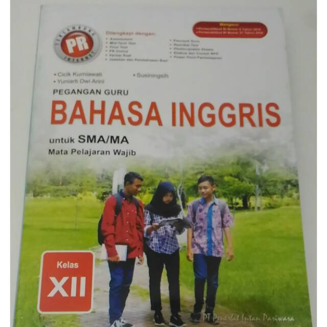 Buku PR PG Bahasa Inggris kelas 12
