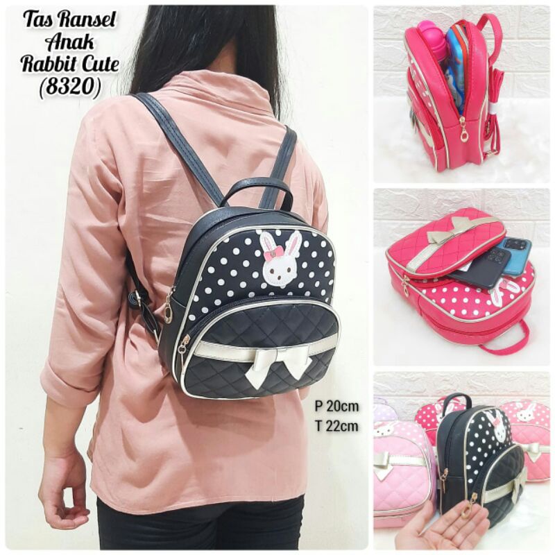 Tas Anak  Tas Ransel Anak Tas Anak Perempuan  Tas Anak Lucu Import Tas Rabbit