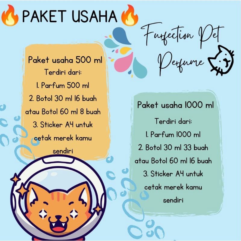 [PROMO!!!!] PAKET USAHA PARFUM HEWAN | Furfection by PET RUSH