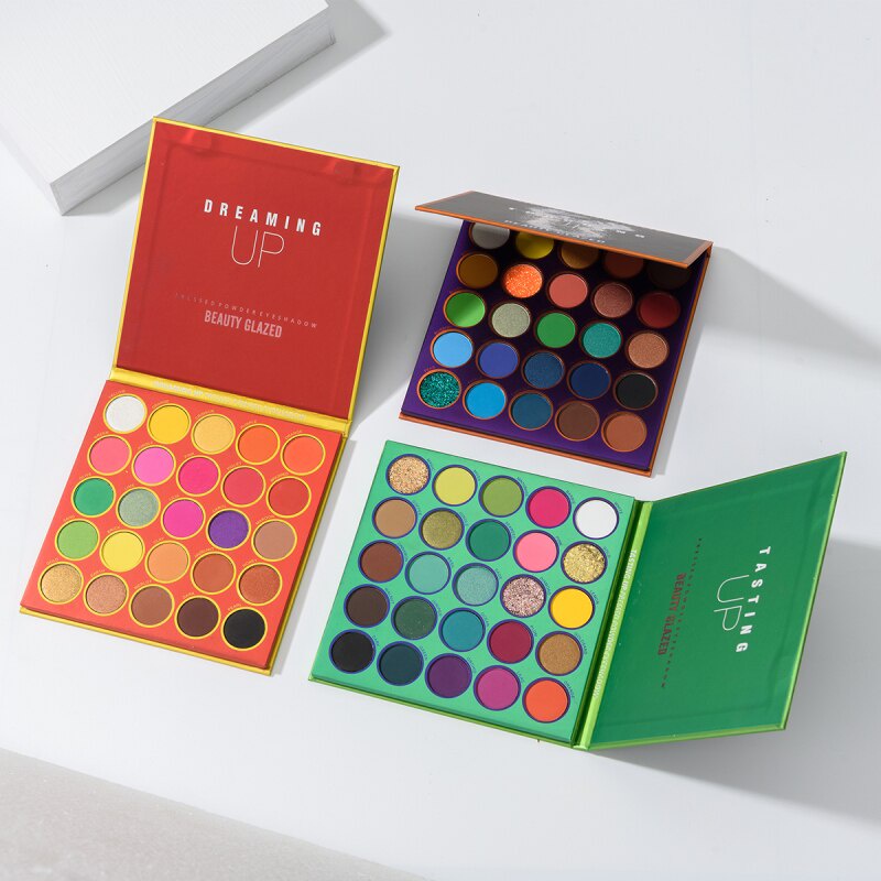 Beauty Glazed 25 Color Eyeshadow Beauty Glazed Eyeshadow Palette BeautyGlazed Eyeshadow Matte Eyeshadow Shimmer