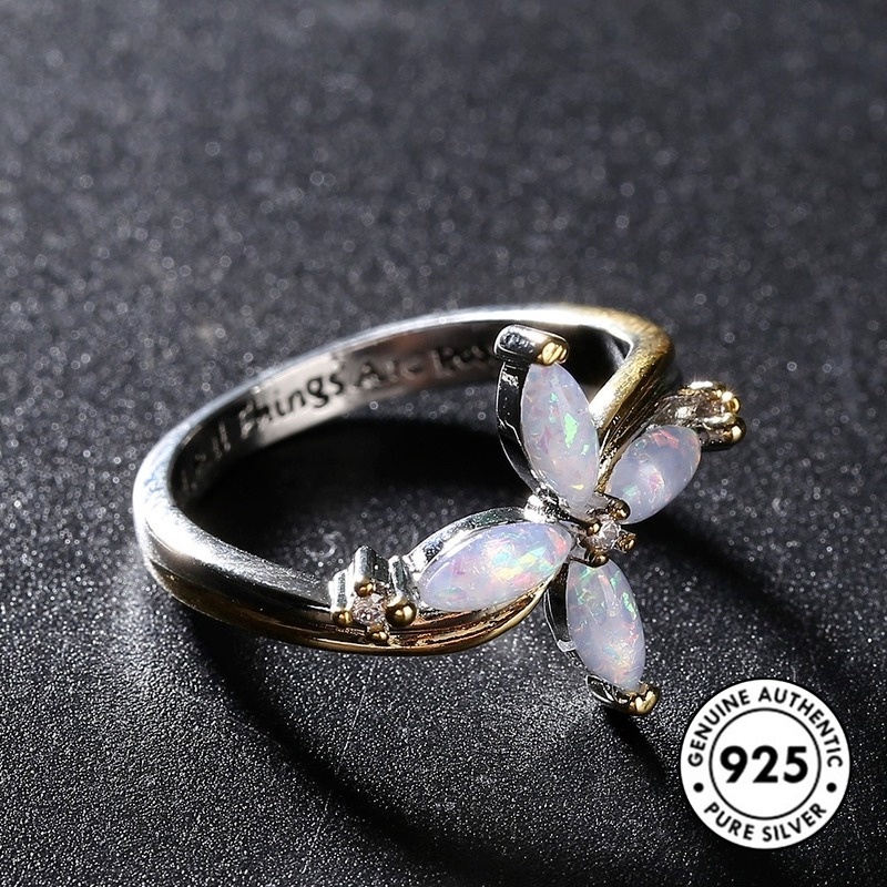 Cincin Bahan S925 Silver 18k Gold