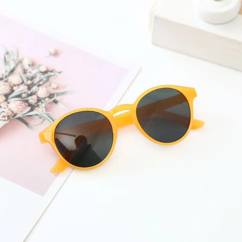 Kacamata Hitam Bulat Kekinian Ins Korea Untuk Anak Fashion Terbaru High Quality Import