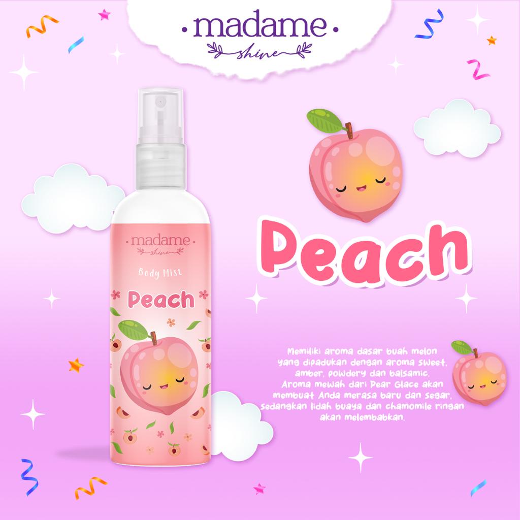 ✅MADAME SHINE - BODYMIST DESSERT SERIES 100ML