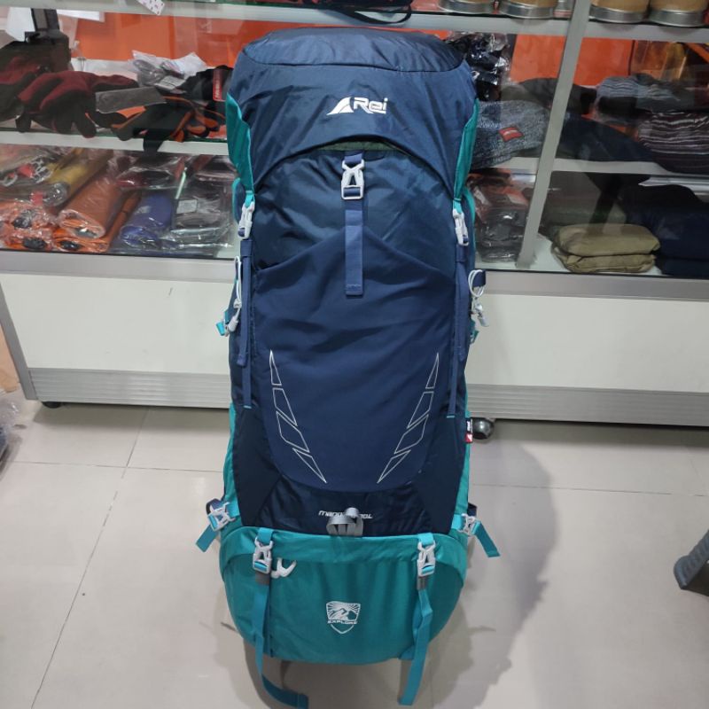 Carrier Rei Mandala 70L+Raincover Original 100%