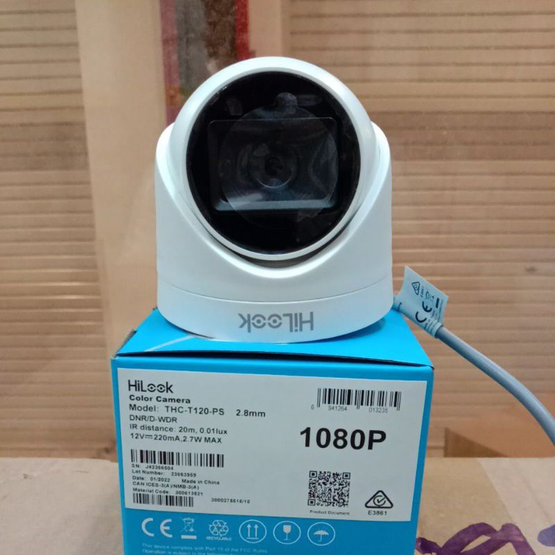 PAKET CCTV HILOOK 2MP AUDIO 16 CHANNEL 6 KAMERA HILOOK 2MP AUDIO GARANSI RESMI HILOOK