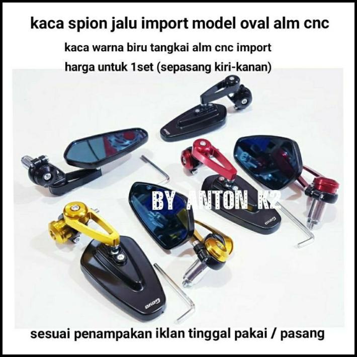 Kaca Spion Jalu Bandul Stang/Bar End Variasi Motor Vario 160/Vario New