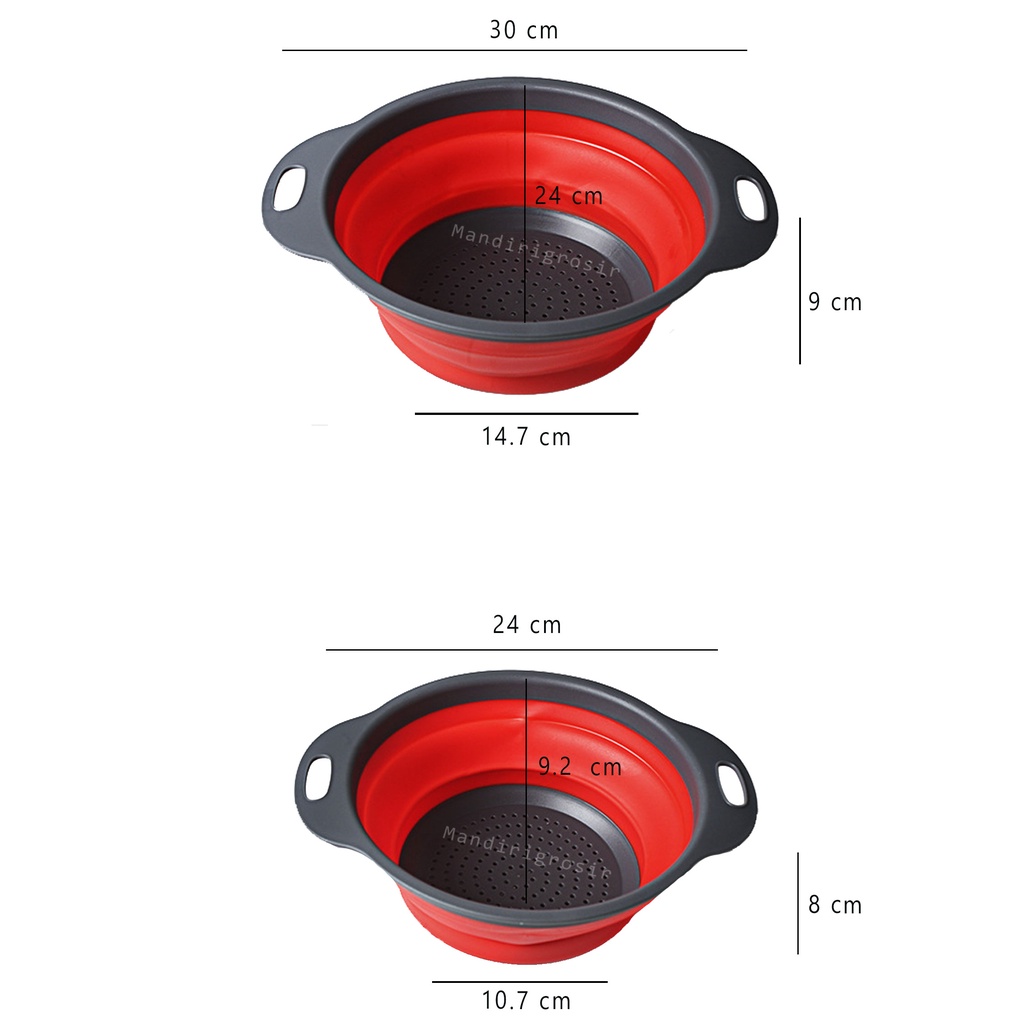 Saringan Buah&amp;Sayur * Saringan Lipat * Saringan Silikon * Saringan Baskom