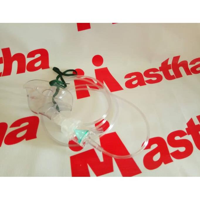 Masker Nebulizer Anak + tempat Obat Mask With Chamber Gea