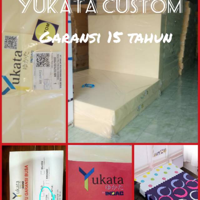 YUKATA CUSTOM kasur busa inoac tebal 15 cm
