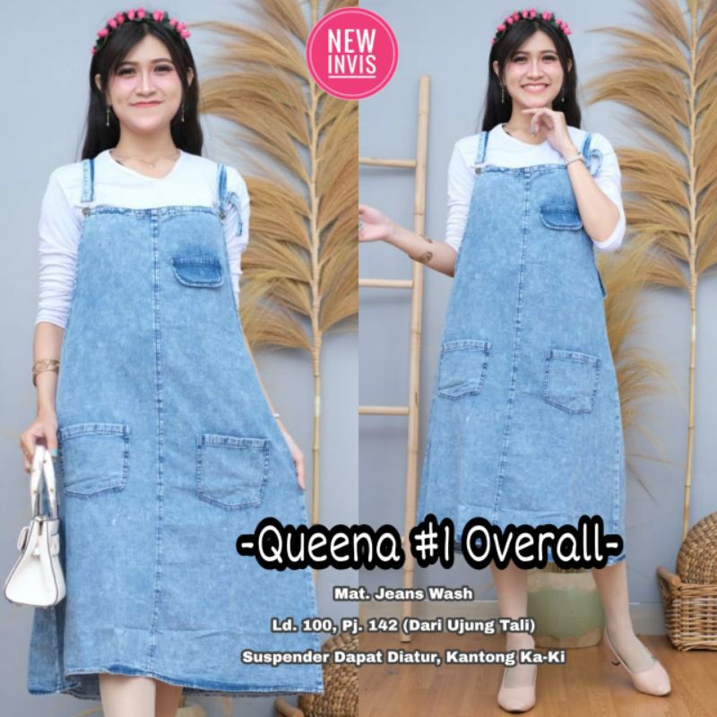 Overall jeans || rok overall || overall