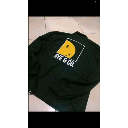 smiley coach jaket aye&co