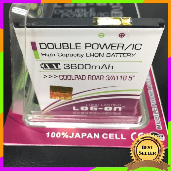 Acc Hp Baterai Coolpad Roar 3 A118 5Inch Double Power Log On 3600Mah
