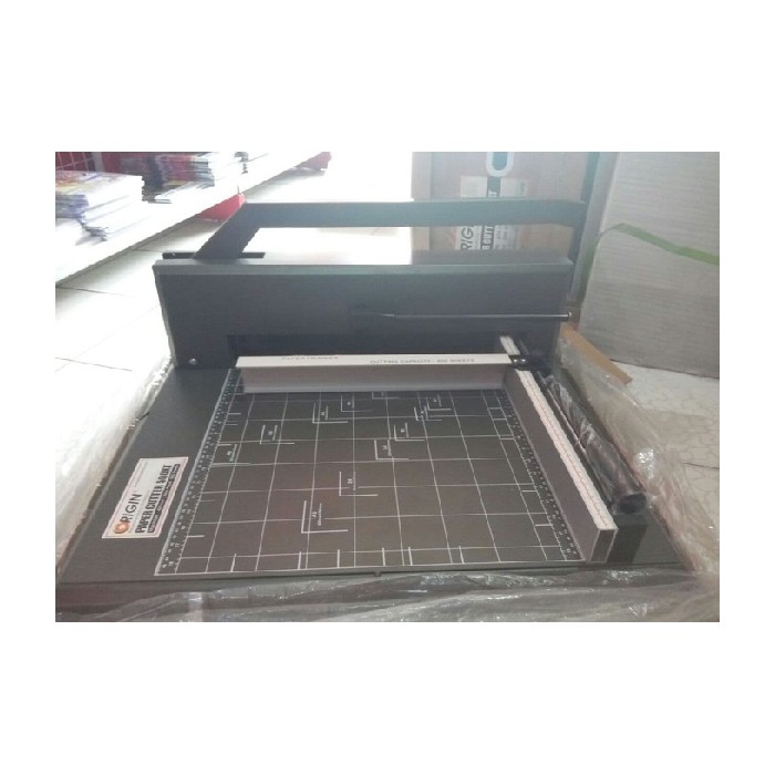 

Cutter ORIGIN A3 Kertas XT-500Alat Berkualitas 500 Paper Dijual Ukuran Lembar A3 Potong