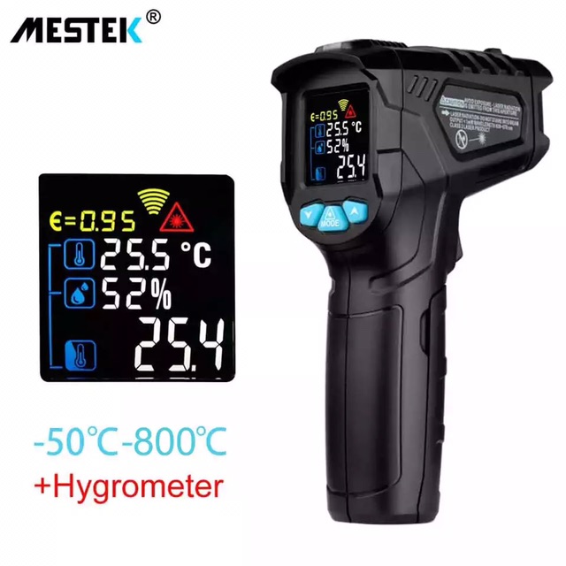 MESTEK IR01C digital thermometer humidity meter infrared thermometer temperature humidity meter