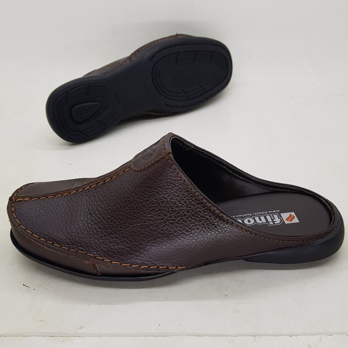 Sepatu sandal bustong kulit Finotti TM-03