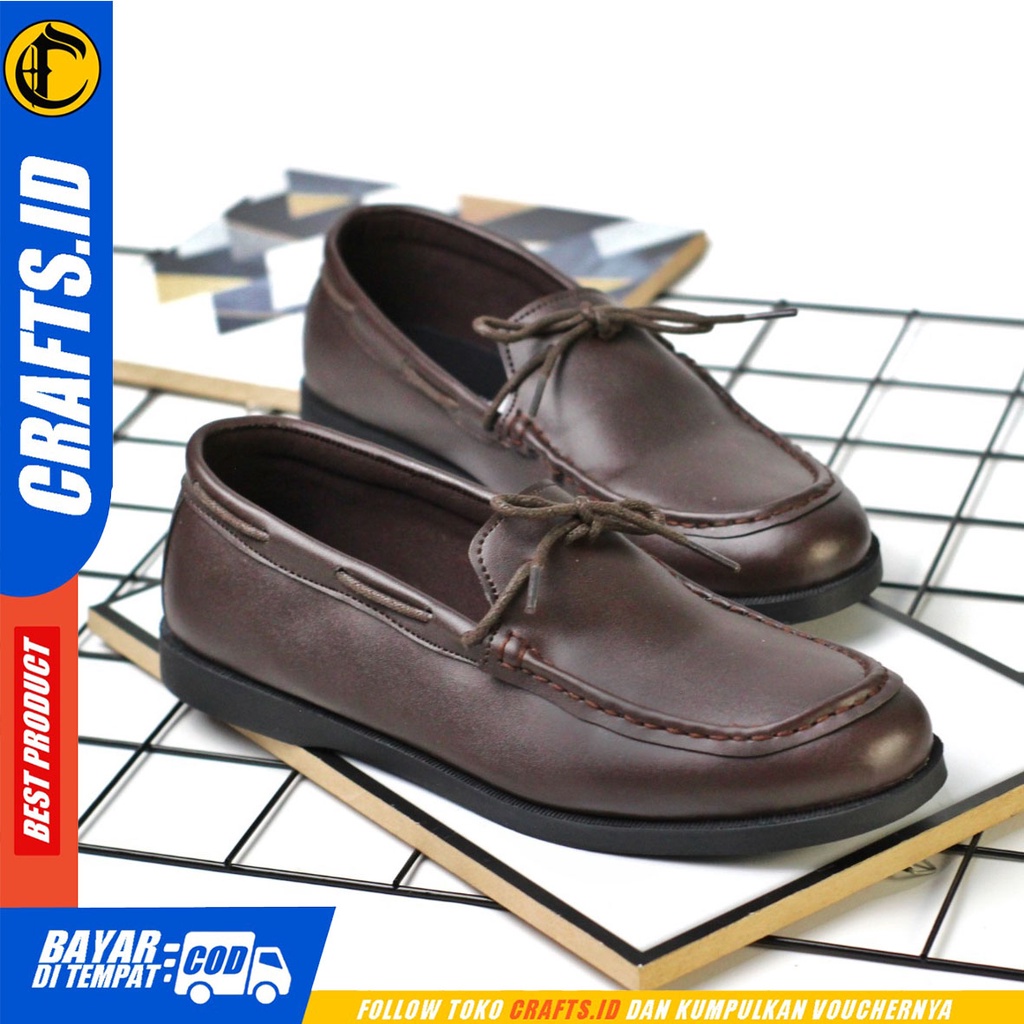 CRAFTS Shendo - Sepatu Formal Pria Pantofel