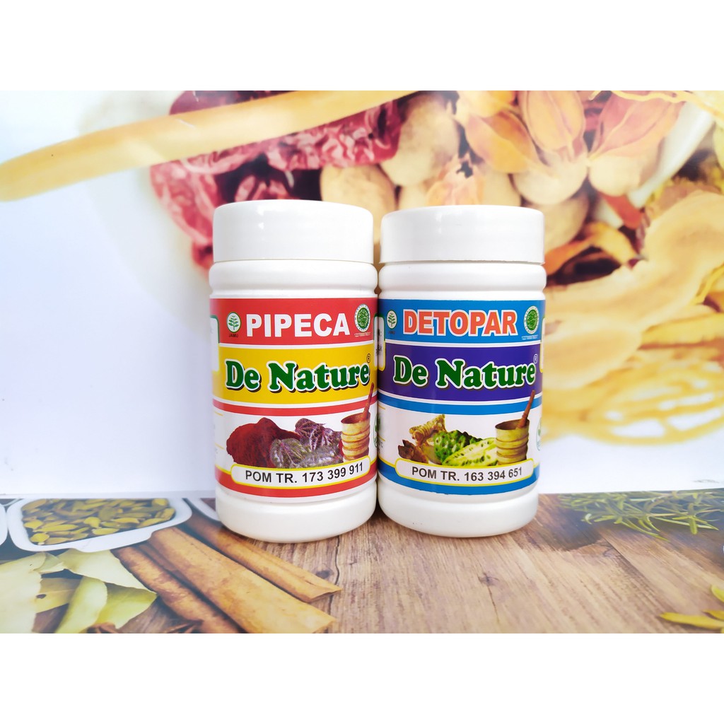 Obat Batuk berdahak, paru basah, TBC, menggrek, batuk alergi de nature obat herbal DETOPAR PIPECA