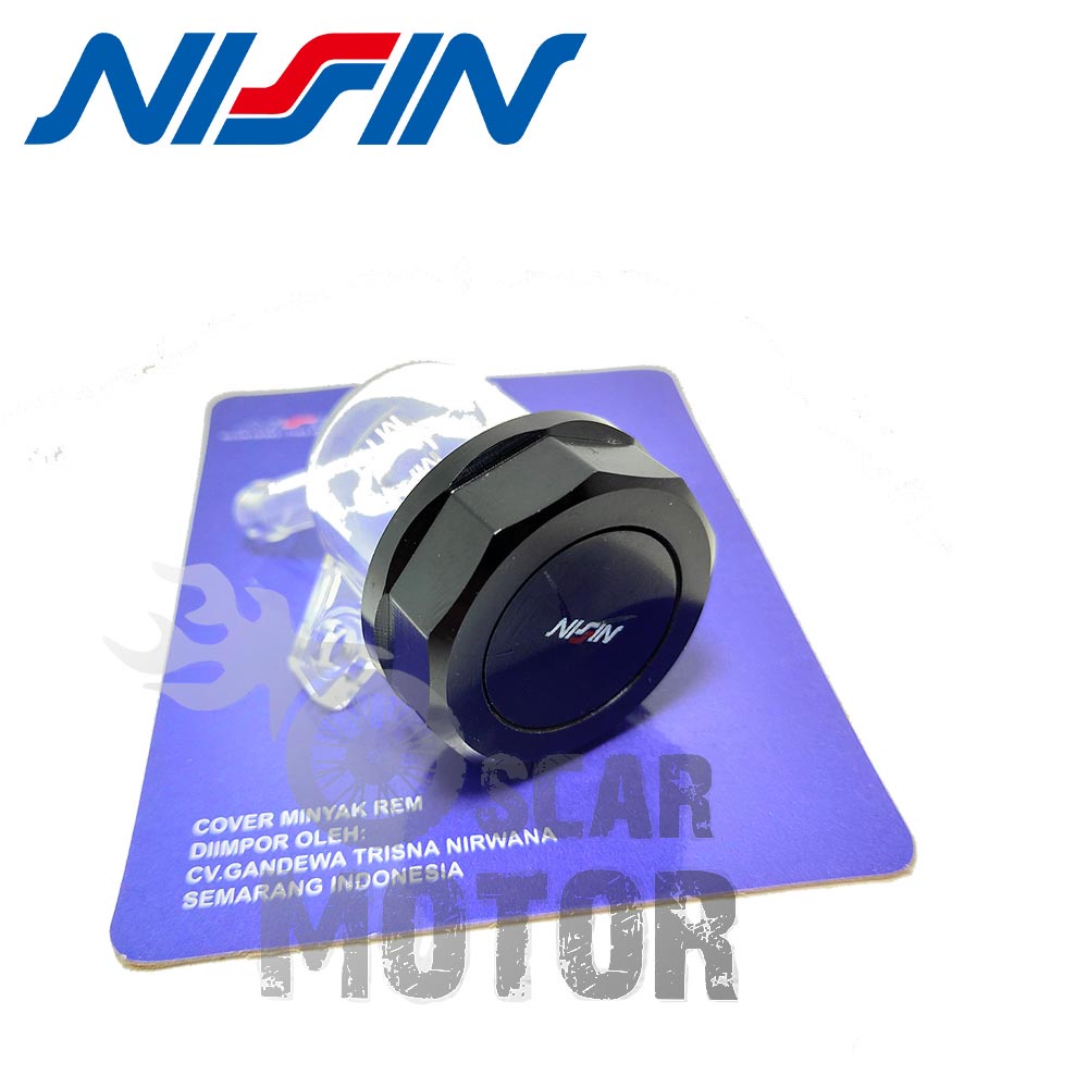 Tabung Minyak Rem NISSIN Universal Botol Oli Rem Motor Beat Mio Vario Scoopy Nmax Jupiter Supra Dll motor