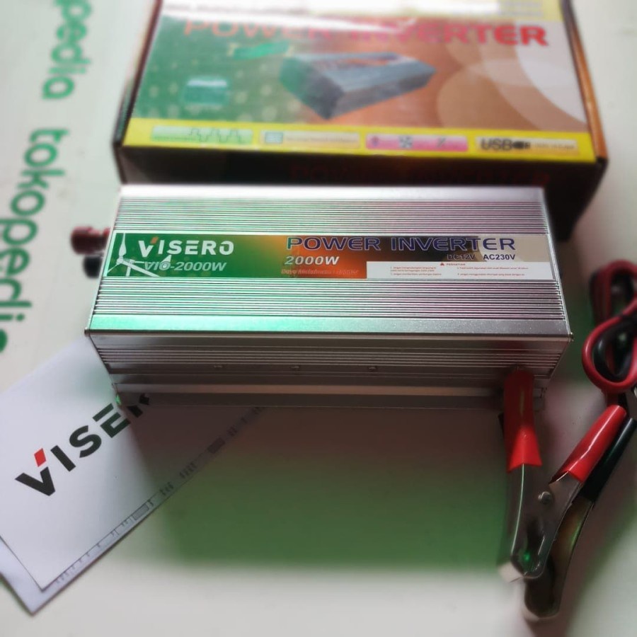 visero power inverter 12v 2000w