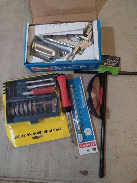 MURAH PROMO Hobby Knife Set 13 pcs - Pisau Ukir Pahat Kayu