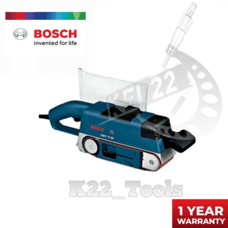 MESIN AMPLAS BOSCH BELT GBS 75 AE / BOSCH BELT SANDER GBS 75 AE