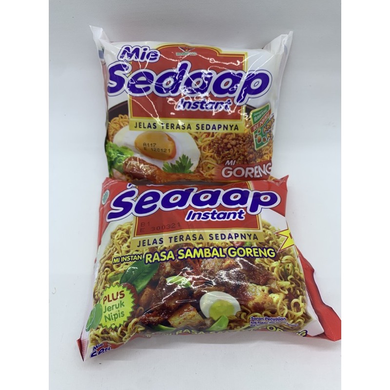 

Mi Instan SEDAAP GORENG 90g Mie Sedap Goreng