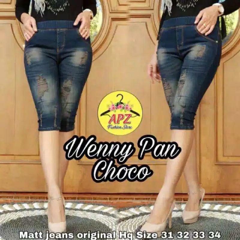 WENNY JEGGING PANT |SALUN PANTS| CELANA JEANS 7/8 PENDEK WANITA