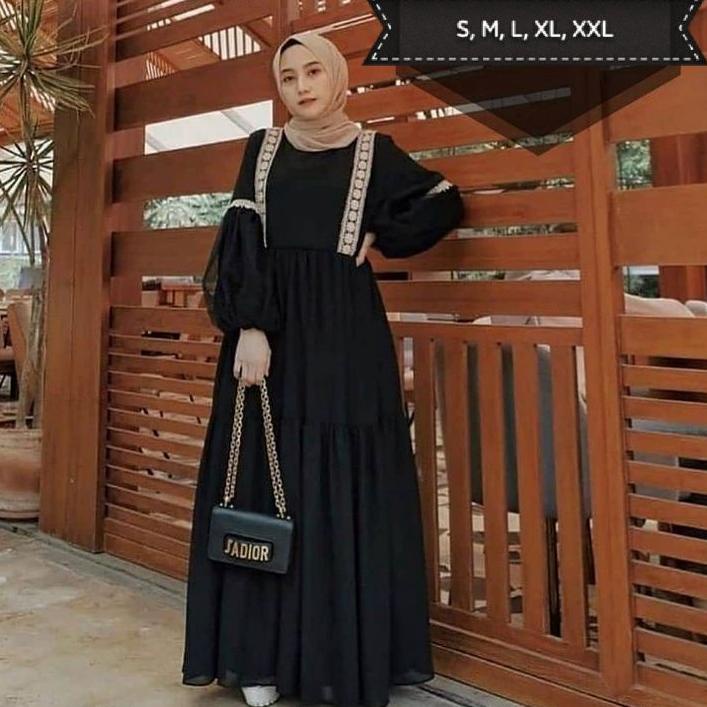 STSA Baju Muslim Wanita Terbaru 2021 Hayla | Baju Kondangan Kekinian | Baju Pesta Terbaru |Dress Kekinian ...