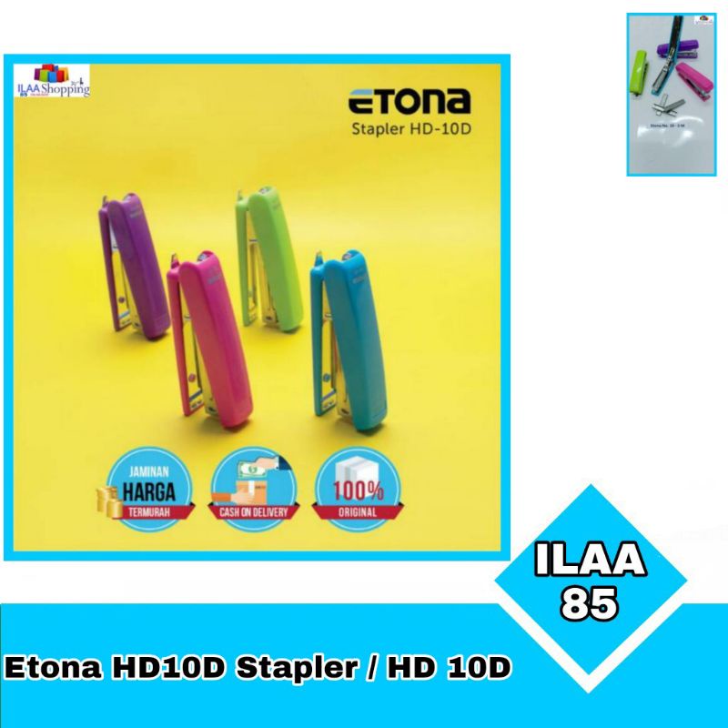 

Steples Etona HD10D Stapler / HD 10D. Kualitas Terjamin