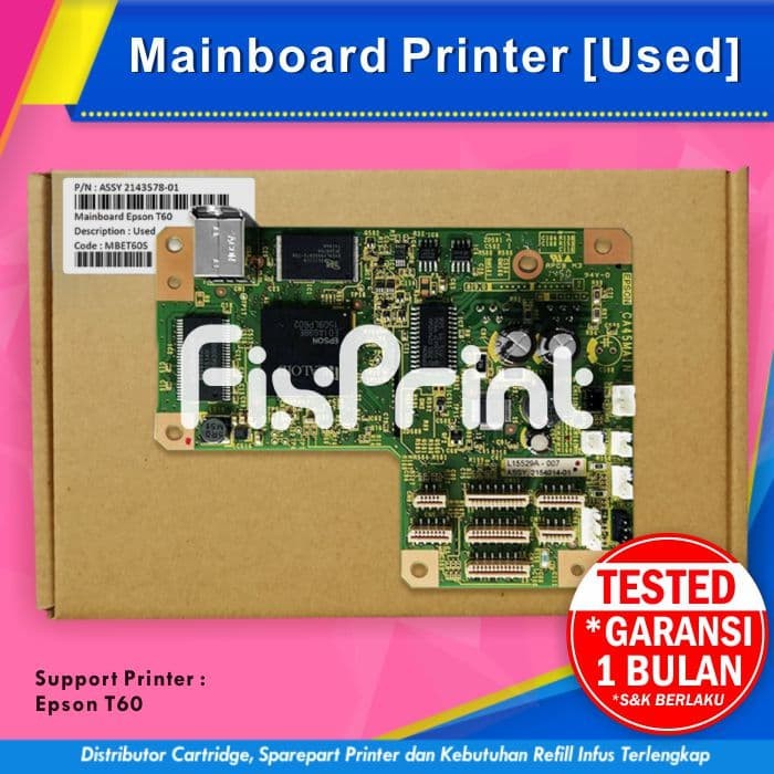 Board Epson T60- Mainboard T60- Motherboard T60 FPJNew2717