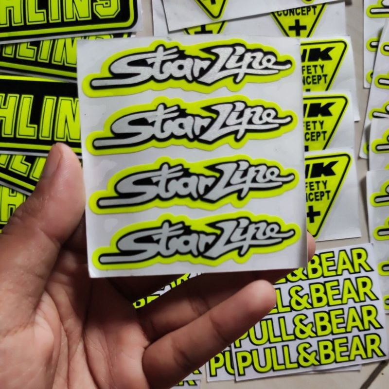 STICKER STIKER CUTTING STABILLO OHLINS, PULL&amp;BEAR, INKSAFETY