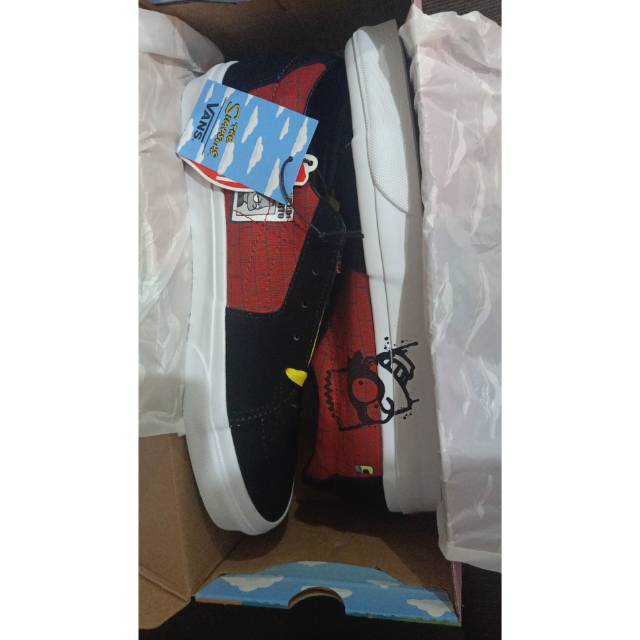 Ready stock.Vans SK8-Low (the simpsons) El Barto.