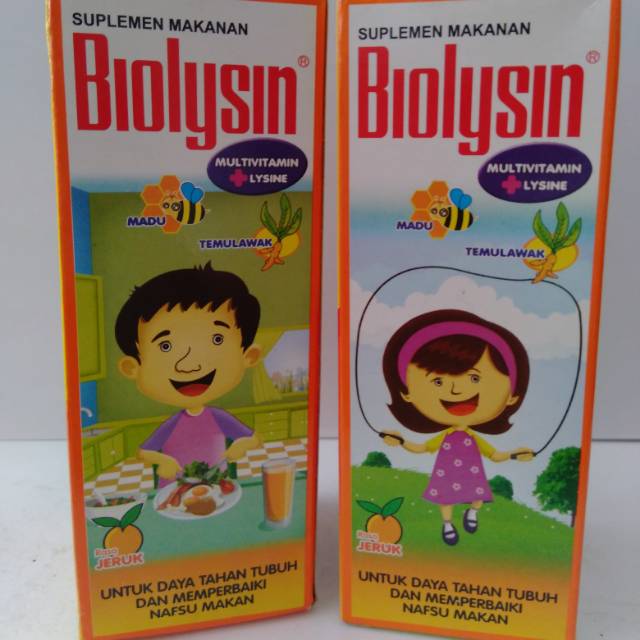 Biolysin sirup Multivitamin + Lysine 100 ml