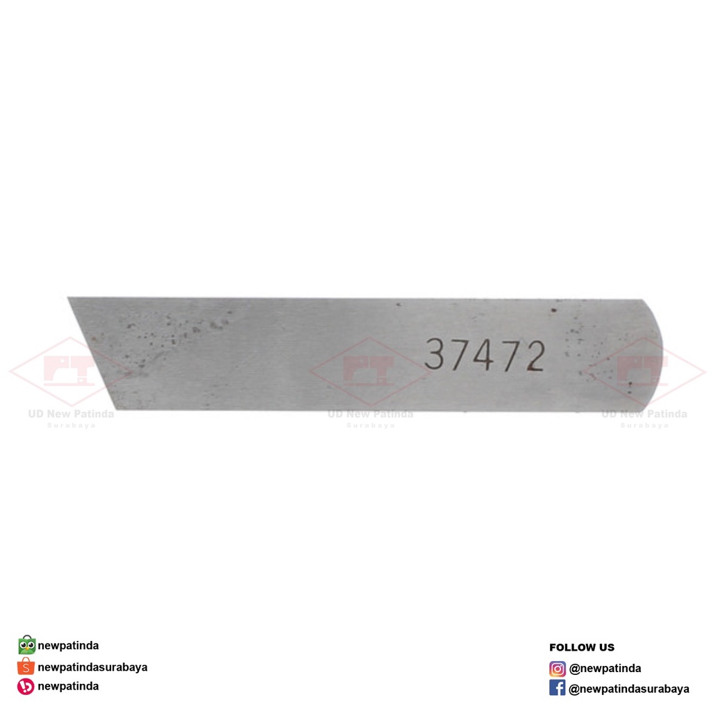 37472 Lower Knife / Pisau Bawah Mesin Obras Yamato DCY 104
