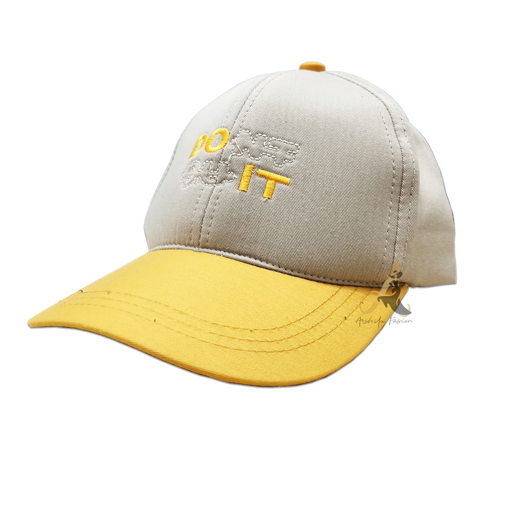 Topi Baseball Anak Bordir Do It Bahan Drill Premium Usia 2-10 Tahun