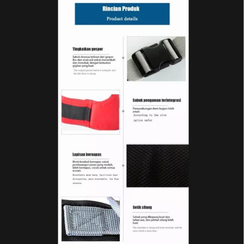 Sabuk bonceng anak / sabuk bonceng motor anak